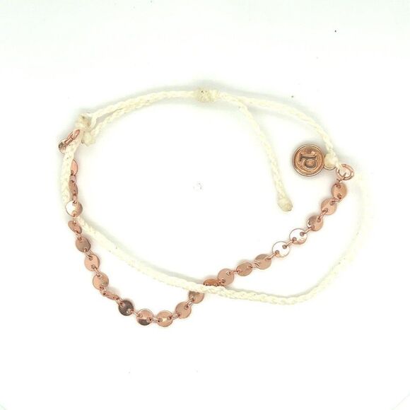 Pura Vida Rose Discs Bracelet - Picture 2 of 4